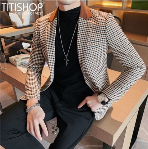 Áo Blazer  Titishop  (M-4XL)