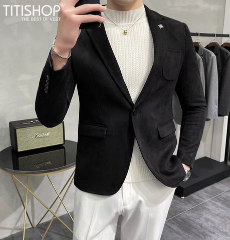 Áo Blazer DA LỘN Titishop  (M-4XL)