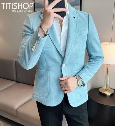 Áo Blazer DA LỘN Titishop  (M-4XL)