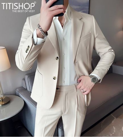 Áo Blazer Qúy ông Titishop AHH150M7 (M-4XL)