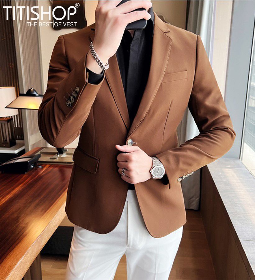 Áo Blazer Qúy ông Titishop  (M-4XL)