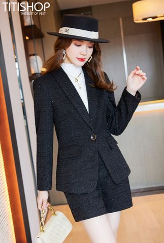 Áo Blazer Nữ Mix Quần Short ( Đặt 7 Ngày )