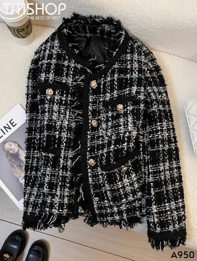 Áo Khoác TWEED Nữ TITISHOP (S-XL)