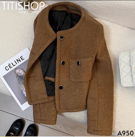 Áo Khoác TWEED Nữ TITISHOP (S-XL)