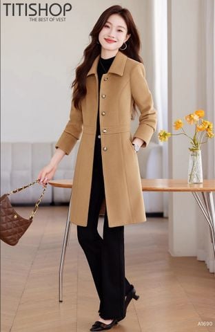 Măng Tô Nữ Titishop S -4XL ( Đặt 5-7 Ngày )