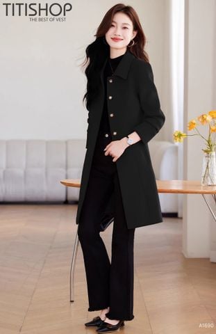 Măng Tô Nữ Titishop S -4XL ( Đặt 5-7 Ngày )