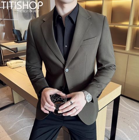 Áo Blazer Qúy Ông Titishop (M-4XL)
