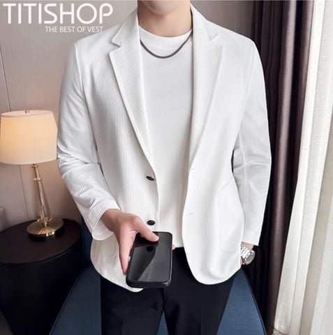 Áo Blazer Qúy Ông  (M-4XL) 1 Lớp