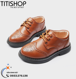Giày Mặc Vest Cho Bé GTE (26-42)