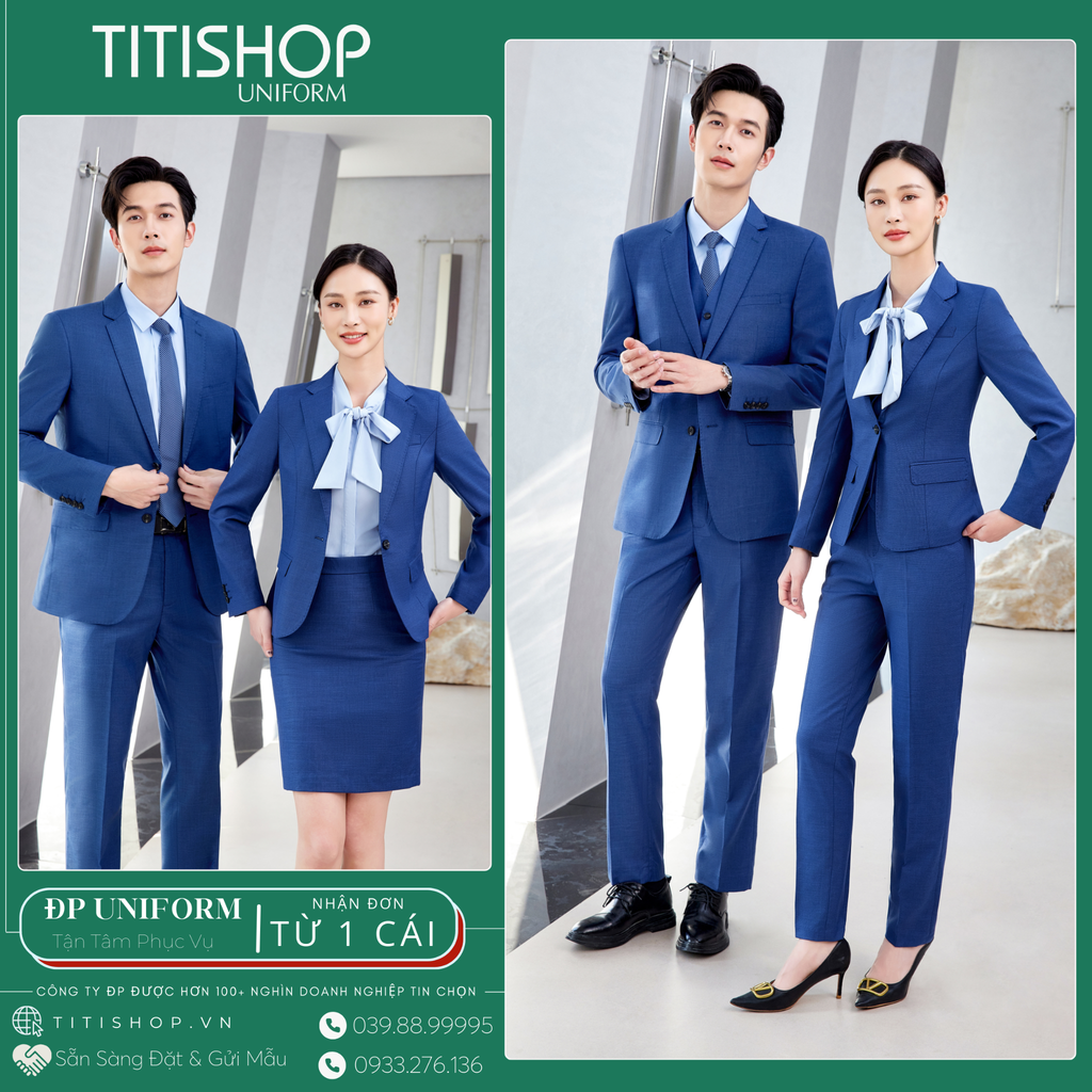 Đồng Phục Veston TITISHOP May Sẵn