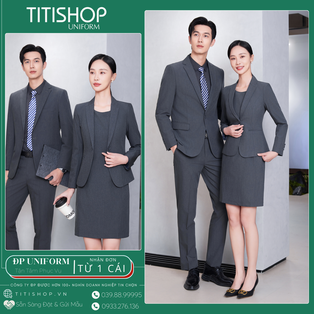 Đồng Phục Veston TITISHOP May Sẵn