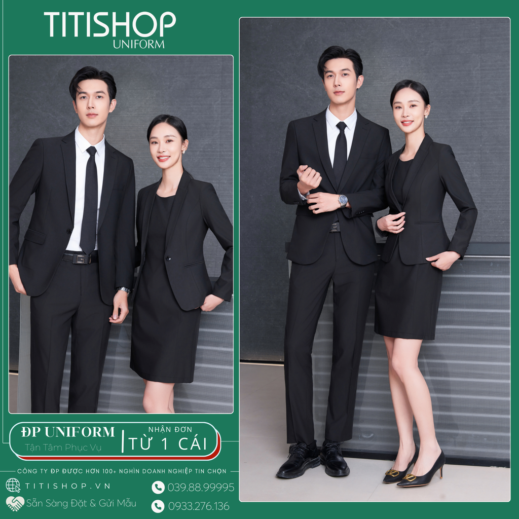 Đồng Phục Veston TITISHOP May Sẵn
