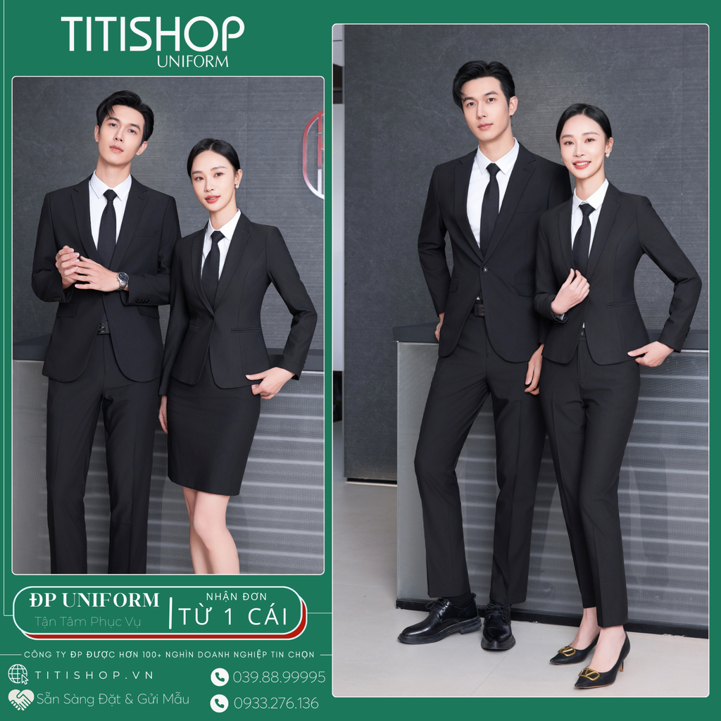 Đồng Phục Veston TITISHOP May Sẵn