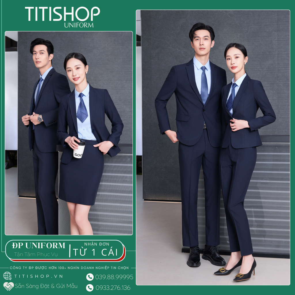 Đồng Phục Veston TITISHOP May Sẵn