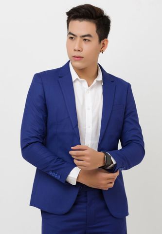 Bộ vest Nam Titishop AVN132 màu xanh