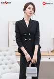 Áo Vest Nữ Titishop ACC329 Đen ( Luxury )