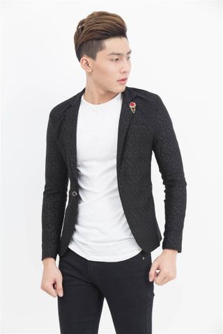 Áo khoác vest body HÀN QUỐC VN3 ( đen )