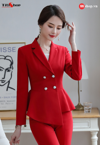 Áo Vest Nữ Titishop ACC330 Đỏ ( Luxury )