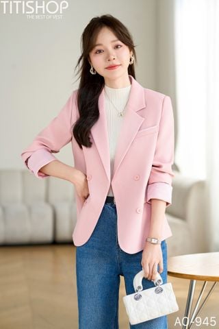 Áo Vest Nữ  Ngắn X Quần Rộng Titishop