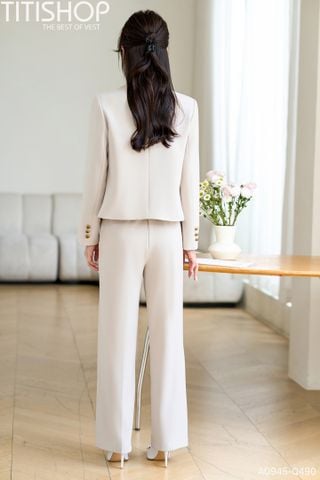 Áo Vest Nữ  Ngắn X Quần Rộng Titishop