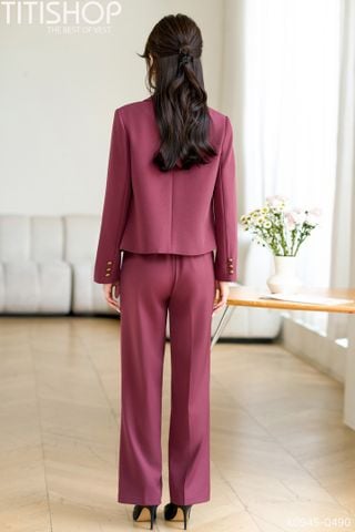 Áo Vest Nữ  Ngắn X Quần Rộng Titishop