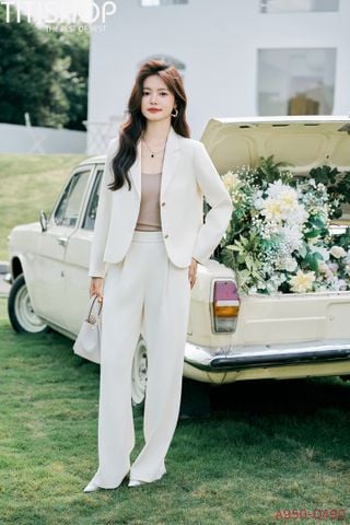 Áo Vest Nữ  Ngắn X Quần Rộng Titishop
