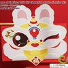 SET 6 BAO LÌ XÌ MỪNG TUỔI HÌNH ĐẦU THỎ LÂN SƯ IN NHŨ VÀNG LÌ XÌ CHÚC TẾT PHONG BÌ MỪNG TÂN XUÂN NĂM MỚI LX-0002