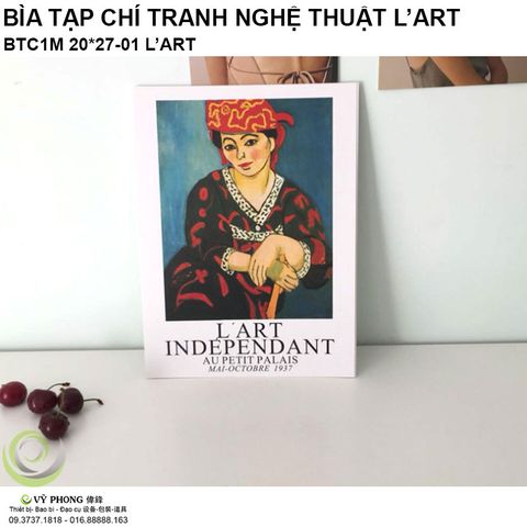  BÌA TẠP CHÍ 1 MẶT - POSTER CHỤP ẢNH BTC1M20x27-01,2,3,4 