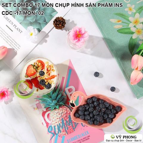  SET COMBO 17 MÓN CHỤP HÌNH PHỤ KIỆN MỸ PHẨM SẢN PHẨM INS ĐẠO CỤ CHỤP ẢNH CDC-17 MÓN-02 