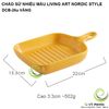 CHẢO SỨ DĨA SỮ MÀU VINTAGE LIVING ART BẮC ÂU NORDIC TRANG TRÍ BẾP ĐẠO CỤ CHỤP HÌNH SẢN PHẨM INS DCB-26