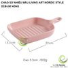 CHẢO SỨ DĨA SỮ MÀU VINTAGE LIVING ART BẮC ÂU NORDIC TRANG TRÍ BẾP ĐẠO CỤ CHỤP HÌNH SẢN PHẨM INS DCB-26