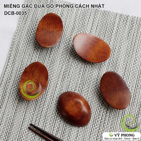  MIẾNG GÁC ĐŨA GỖ TRINH NAM PHONG CÁCH NHẬT BẢN TRANG TRÍ BẾP ĐẠO CỤ CHỤP ẢNH SẢN PHẨM INS DCB-0035 