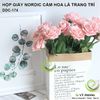 BÌNH HOA HỘP GIẤY CRAFT CẮM HOA LÁ PHONG CÁCH BẮC ÂU TRANG TRÍ CHỤP HÌNH ĐẠO CỤ CHỤP ẢNH SẢN PHẨM INS DDC-174a,b,c,d