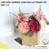 BÌNH HOA HỘP GIẤY CRAFT CẮM HOA LÁ PHONG CÁCH BẮC ÂU TRANG TRÍ CHỤP HÌNH ĐẠO CỤ CHỤP ẢNH SẢN PHẨM INS DDC-174a,b,c,d