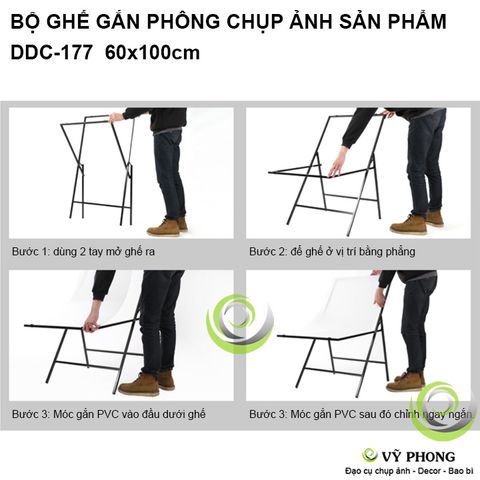  BỘ GHẾ KỆ TREO PHÔNG SET UP CHỤP ẢNH SẢN PHẨM INS CHUYÊN NGHIỆP DDC-177 