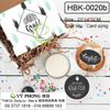 Hộp Bánh Kẹo - Hộp Bánh Kẹo Giấy Họa Tiết Hoa/Chữ Lãng Mạn HBK-0020