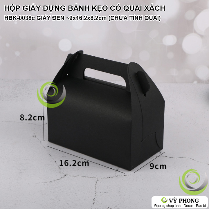 Hộp bánh kẹo giấy kraft: \