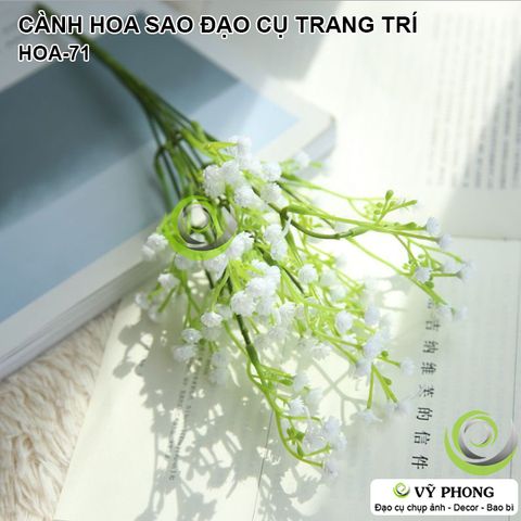  CÀNH HOA SAO TRANG TRÍ ĐÁM CƯỚI CHỤP HÌNH ĐẠO CỤ CHỤP ẢNH SẢN PHẨM INS HOA-71 