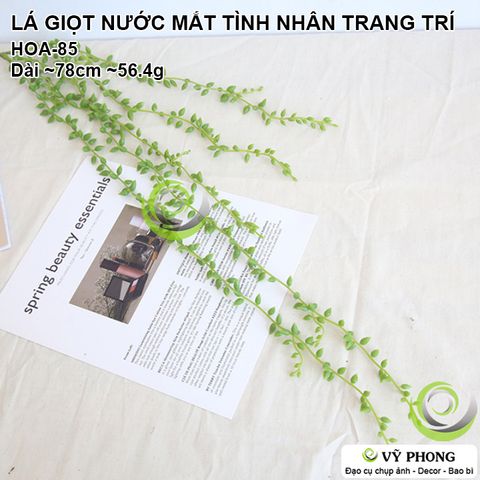  CÀNH LÁ GIỌT NƯỚC MẮT TÌNH NHÂN TRANG TRÍ ĐÁM CƯỚI CHỤP HÌNH ĐẠO CỤ CHỤP ẢNH SẢN PHẨM INS HOA-85 