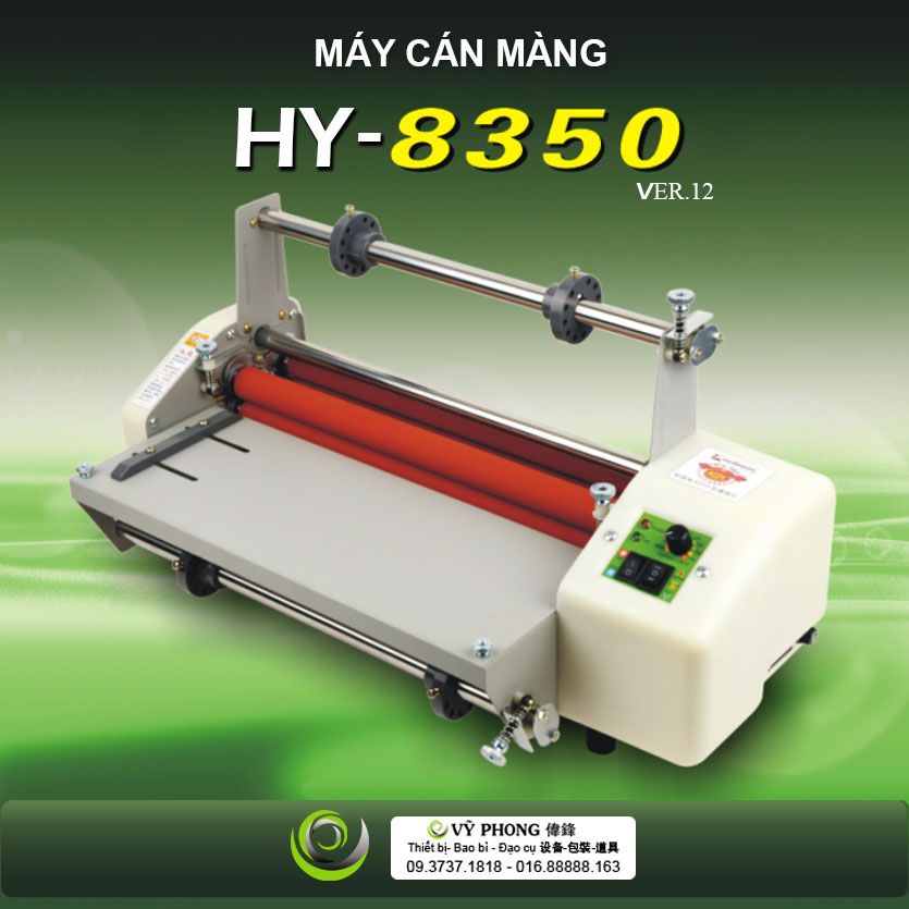 Máy cán màng đa năng HY-8350 ver.12 ( Sản phẩm thân thiện với môi trường )