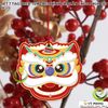 SET 7 TEM TREO TAG TREO HÌNH ĐẦU LÂN CHÚC PHÚC TẾT XUÂN DECOR TRANG TRÍ BAO BÌ HỘP QUÀ NĂM MỚI NEW YEAR TT-23