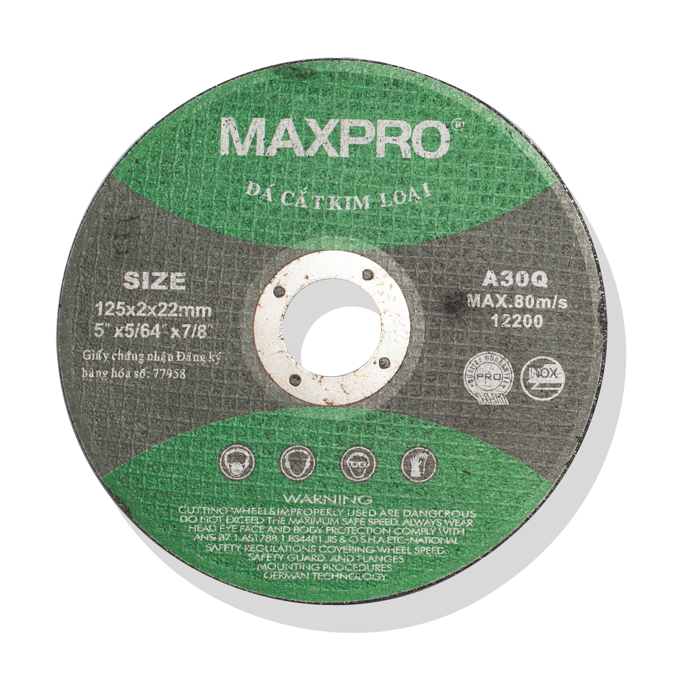 Đá cắt sắt xanh(1 tấc) Maxpro- X105x1x16