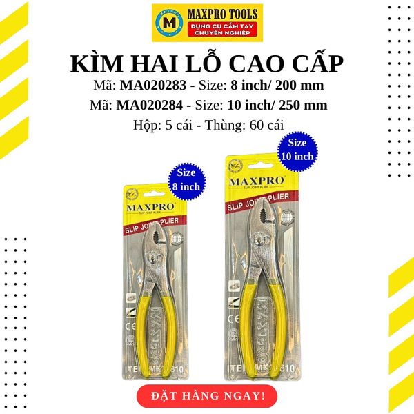 Kìm 2 lỗ Maxpro