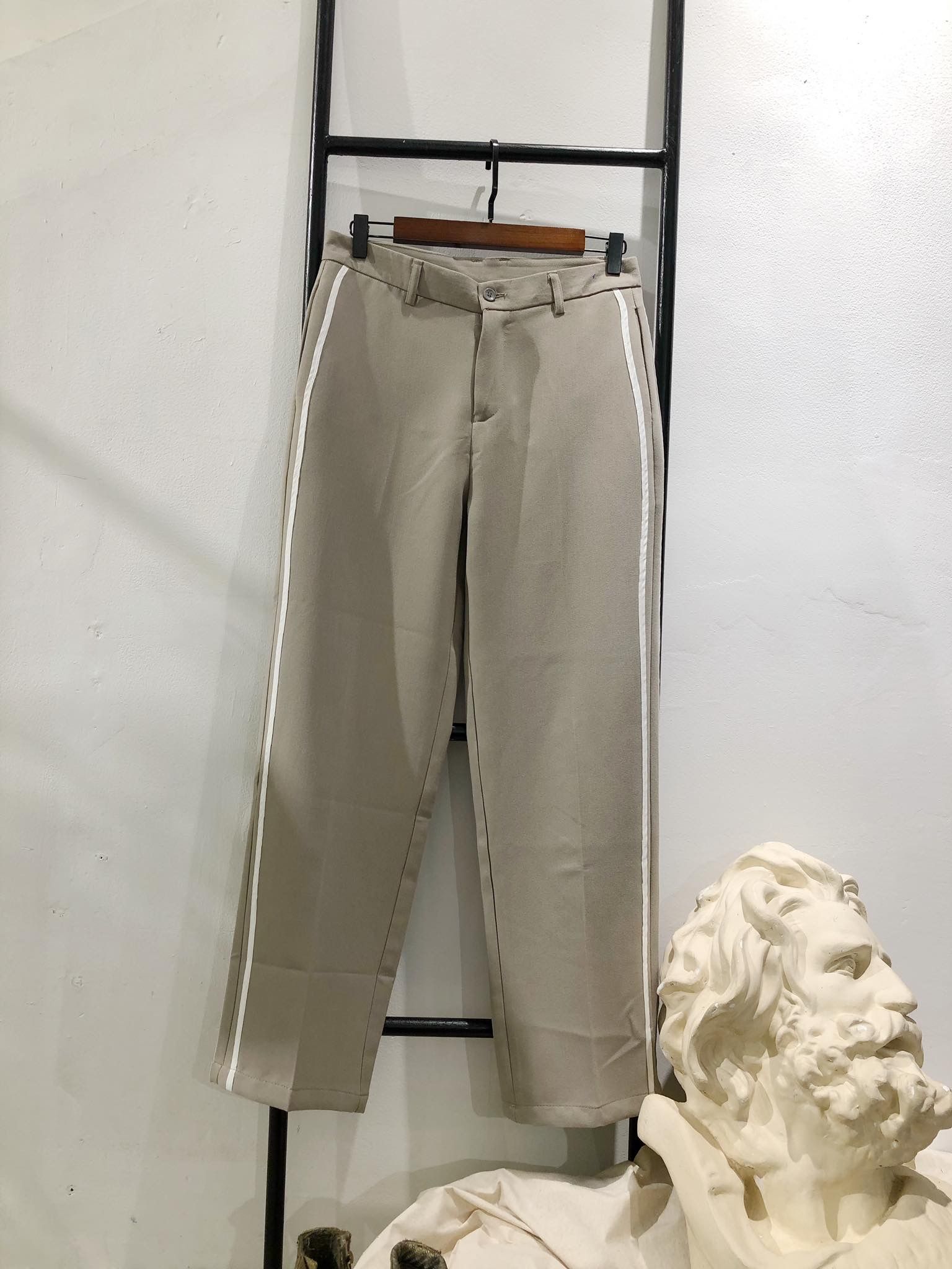 White Line Pants