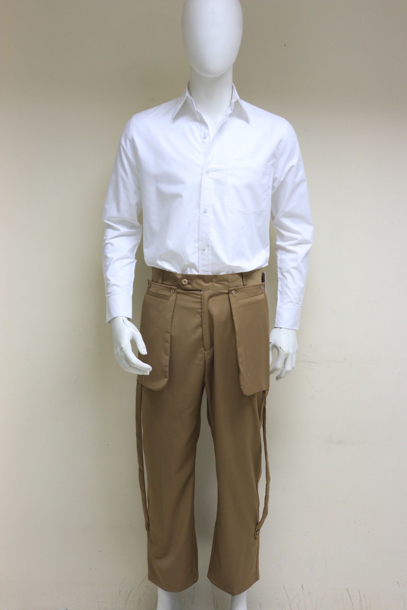 Brown Pocket Pants