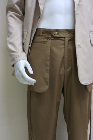 Brown Pocket Pants