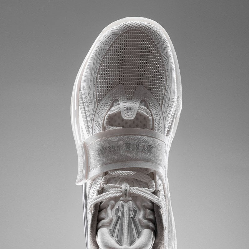 Giày bóng rổ nam KAI 1 Triple White ANTA 112431102S-19