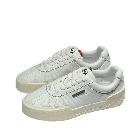 Giày thời trang thể thao nam KAI Hélà White Ivory ANTA 1124D1808S-1