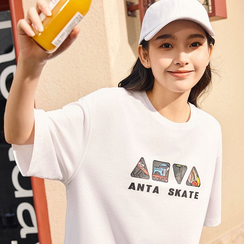 Áo phông thể thao nam ANTA 1524B8132