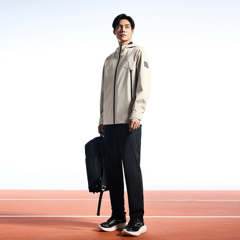 Áo khoác gió thể thao nam A-RAIN RESISTANT ANTA 1524C7605